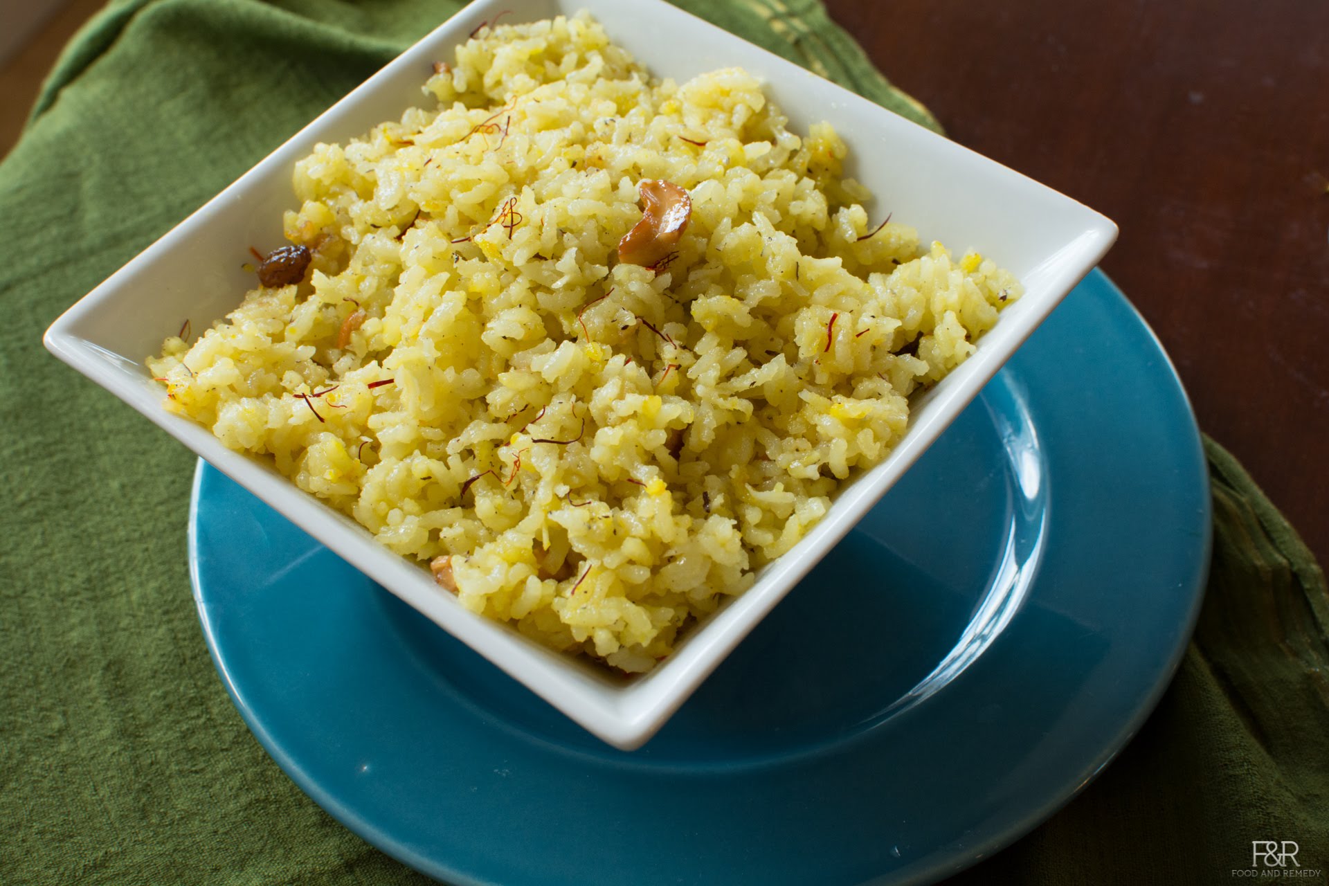 rice kesari bath hebbar's kitchen