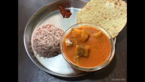 Mangalore cucumber Sambar