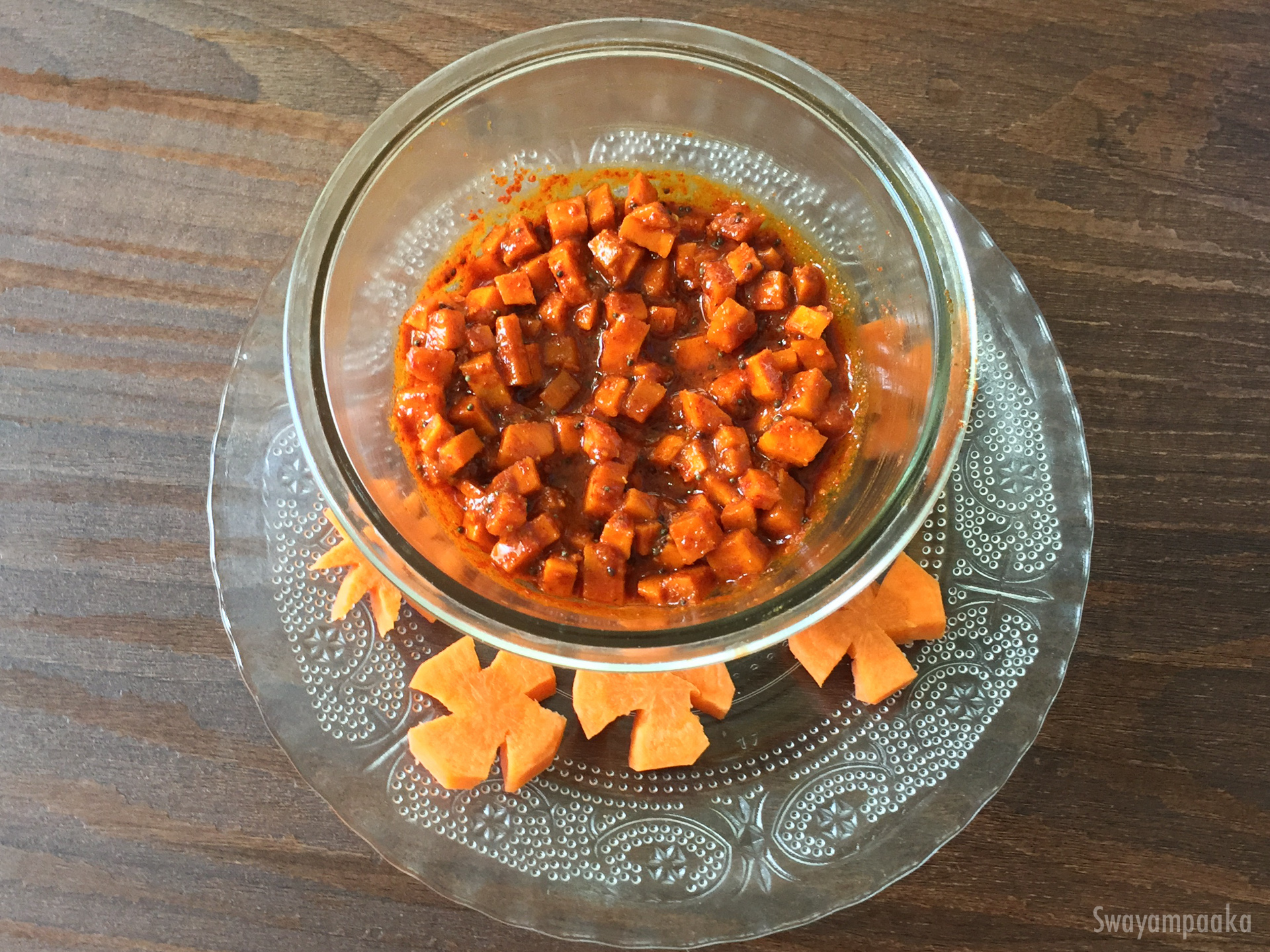 Instant Carrot Pickle | carrot uppinakayi - ಸ್ವಯಂ ಪಾಕ