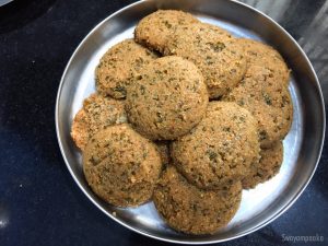 methi leaves masala idli