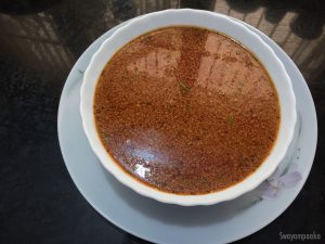 Beetroot rasam